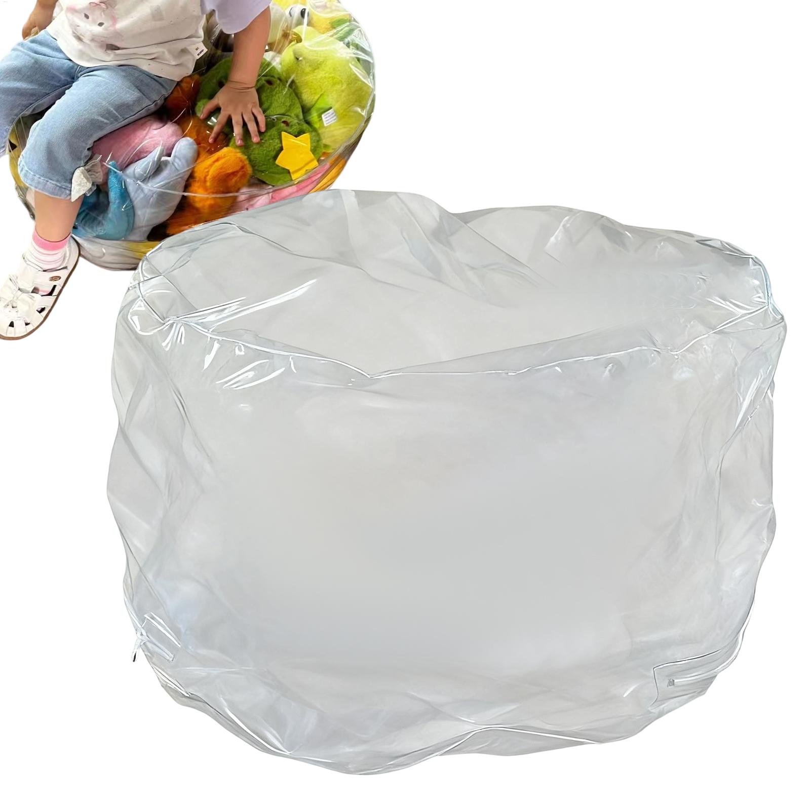 Floor Cushion Pouf - เก้าอี้บีนแบ็กกำมะหยี่รูปสัตว์พร้อมผ้าคลุมกันน้ำ สำหรับห้องนอนเด็ก ห้องเล่น ห้องเด็กอ่อน และตกแต่งบ้าน