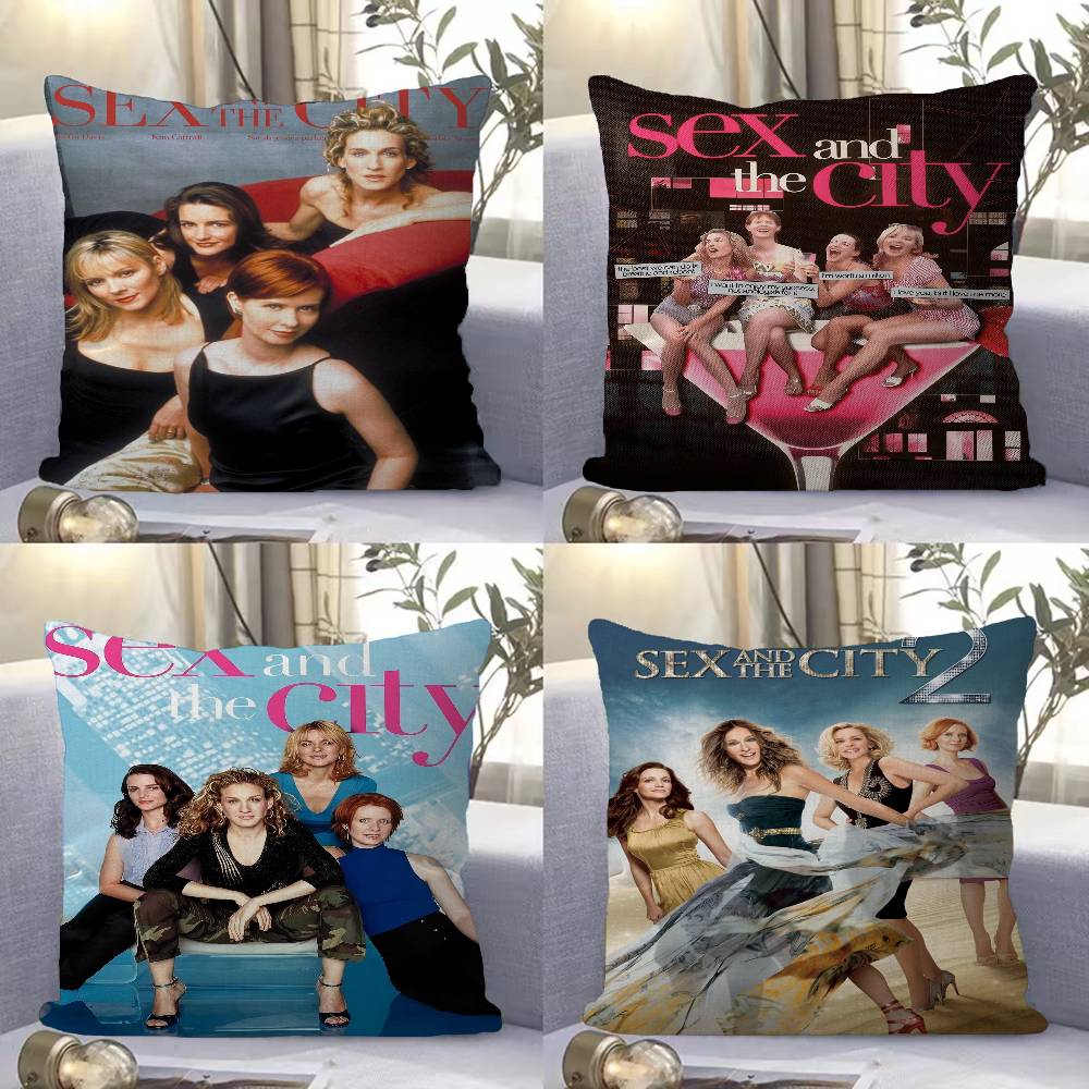 Home Textiles City - ทีวี เอส-เซ็กซ์ แอนด์ เดอะ ซิตี้ปลอกหมอนอิงโซฟา ปลอกหมอนอิง