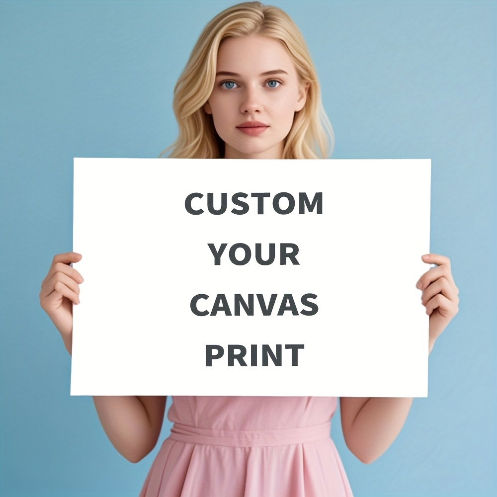 Textiles For Home - ภาพพิมพ์บนผ้าแคนวาสแบบกำหนดเองด้วยรูปถ่ายของคุณ - การพิมพ์บนผ้าแคนวาสแบบไม่มีกรอบที่ปรับแต่งได้ - เหมาะสำหรับตกแต่งบ้านและเป็นของขวัญทุกฤดูกาล