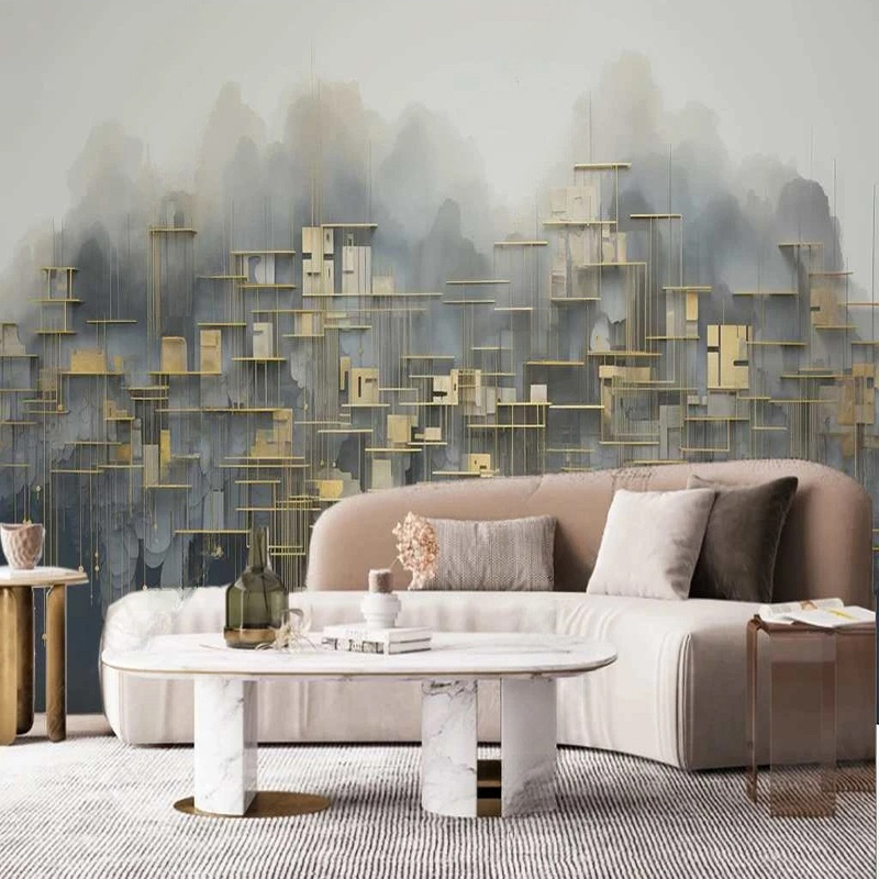 Custom ภาพจิตรกรรมฝาผนังสไตล์โ - Home Textiles City บทวิจารณ์และราคา