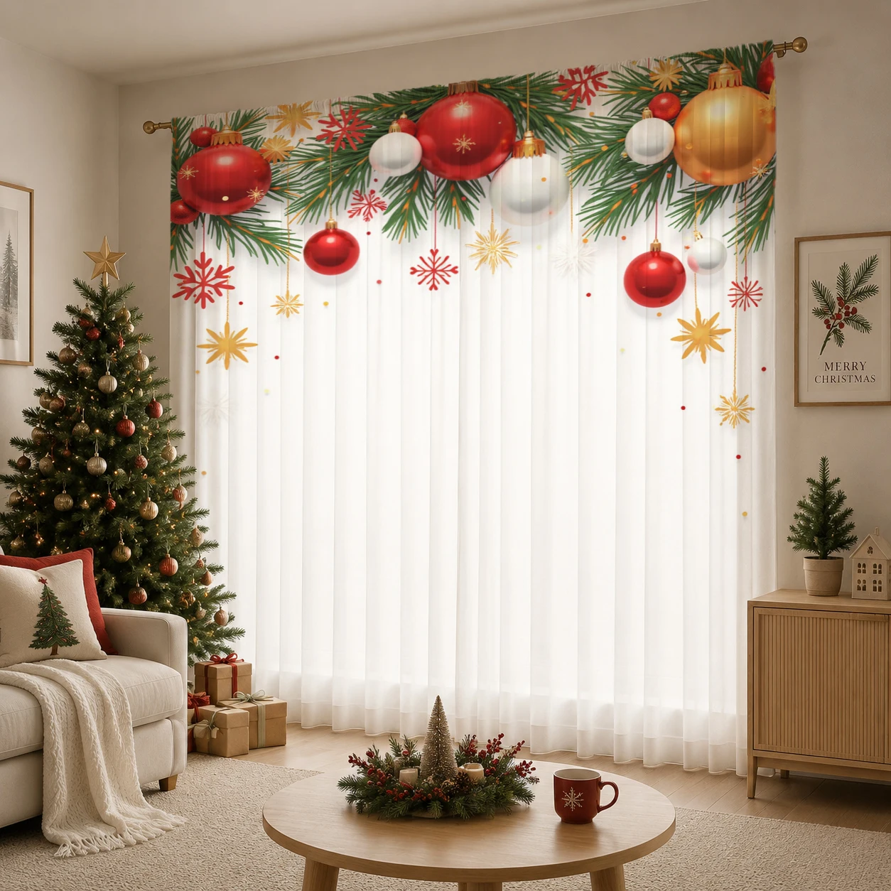 ผ้าม่านโปร่งไล่เฉดสีสำหรับวันค - Curtain Sheer Voile บทวิจารณ์และราคา