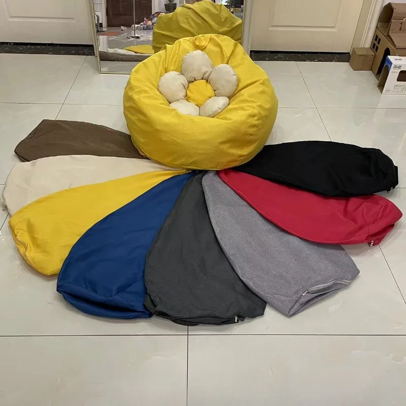 ขี้เกียจโซฟา Bean Bag ไม่มีฟิล - Floor Cushion Pouf บทวิจารณ์และราคา