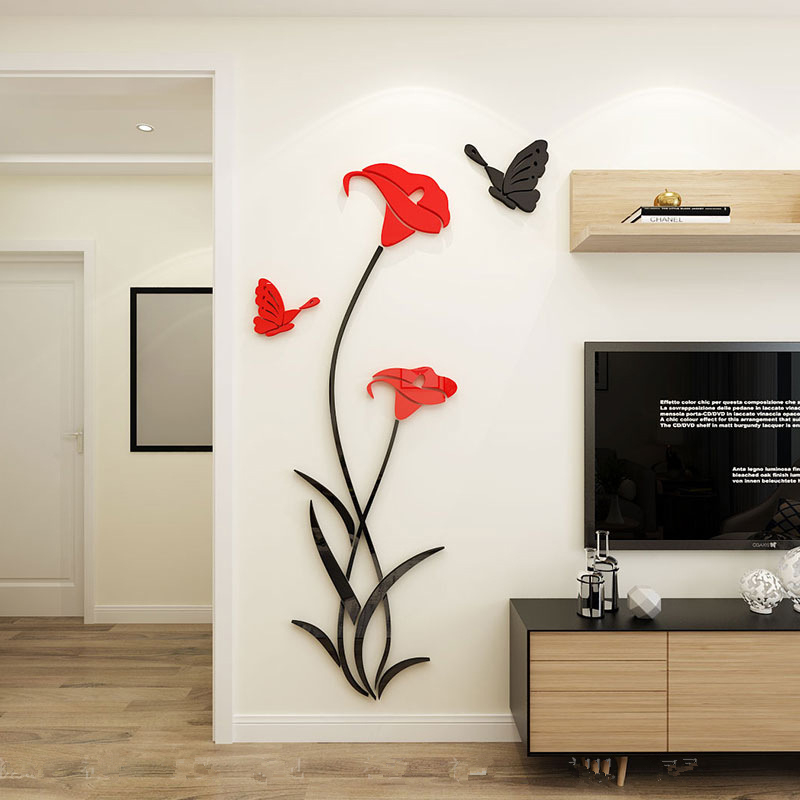DIY กระจกอะคริลิคสติ๊กเกอร์ติด - Xt Home Textiles บทวิจารณ์และราคา