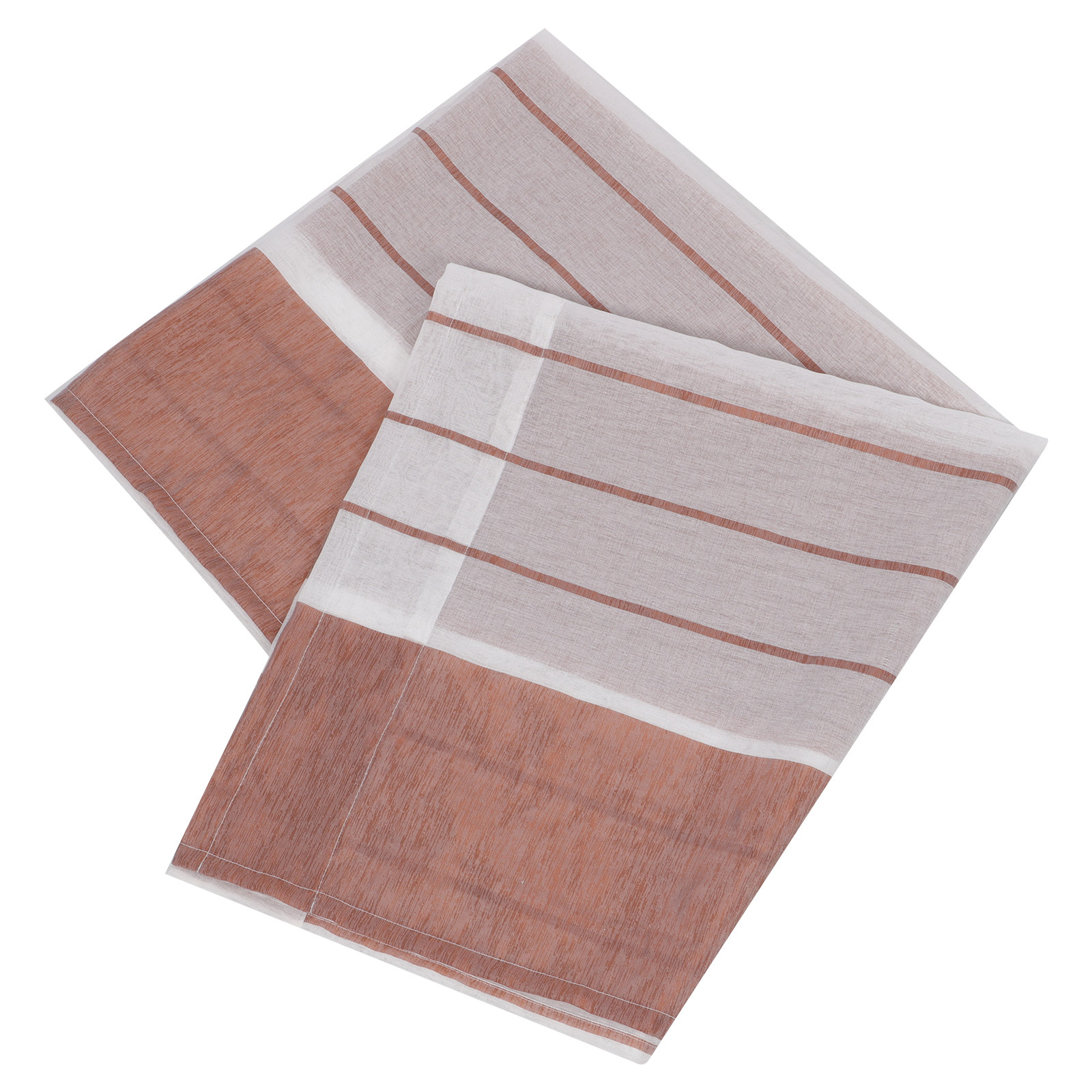 ม่านโปร่งลายทางหลากสี ผ้าโพลีเ - Curtain Sheer Voile บทวิจารณ์และราคา