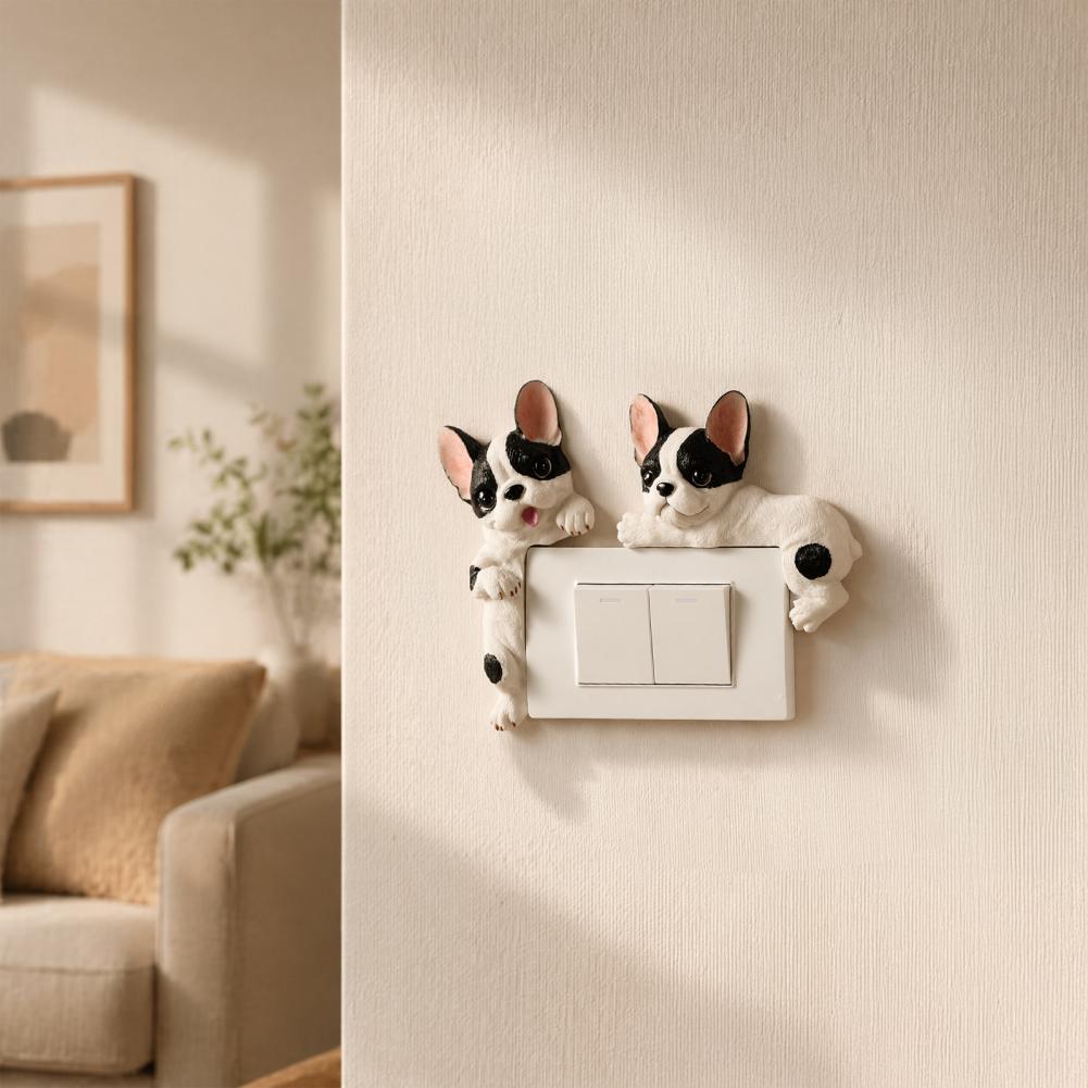ฝาครอบสวิตช์ไฟเรซิ่นรูปเฟรนช์บ - Home Textiles France บทวิจารณ์และราคา