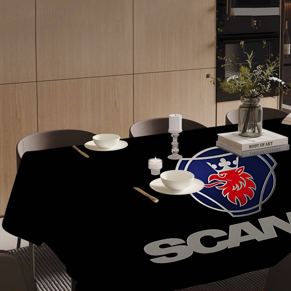 ผ้าปูโต๊ะลายโลโก้ S-Scanias สำ - Home Textiles Today Logo บทวิจารณ์และราคา
