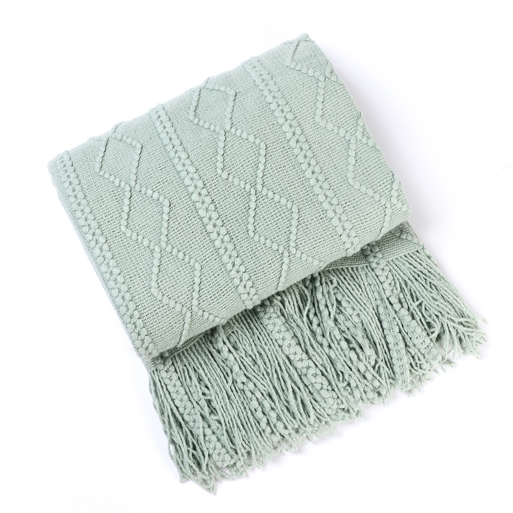 ผ้าห่มทอเนื้อนุ่มลายเพชร รุ่น  - Home Textiles City บทวิจารณ์และราคา