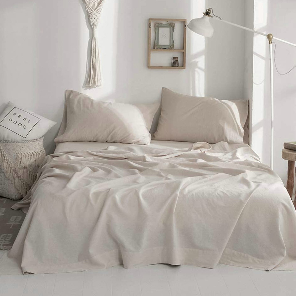 ผ้าปูที่นอนลินิน 100% เนื้อนุ่ - Fitted Sheet Deep บทวิจารณ์และราคา