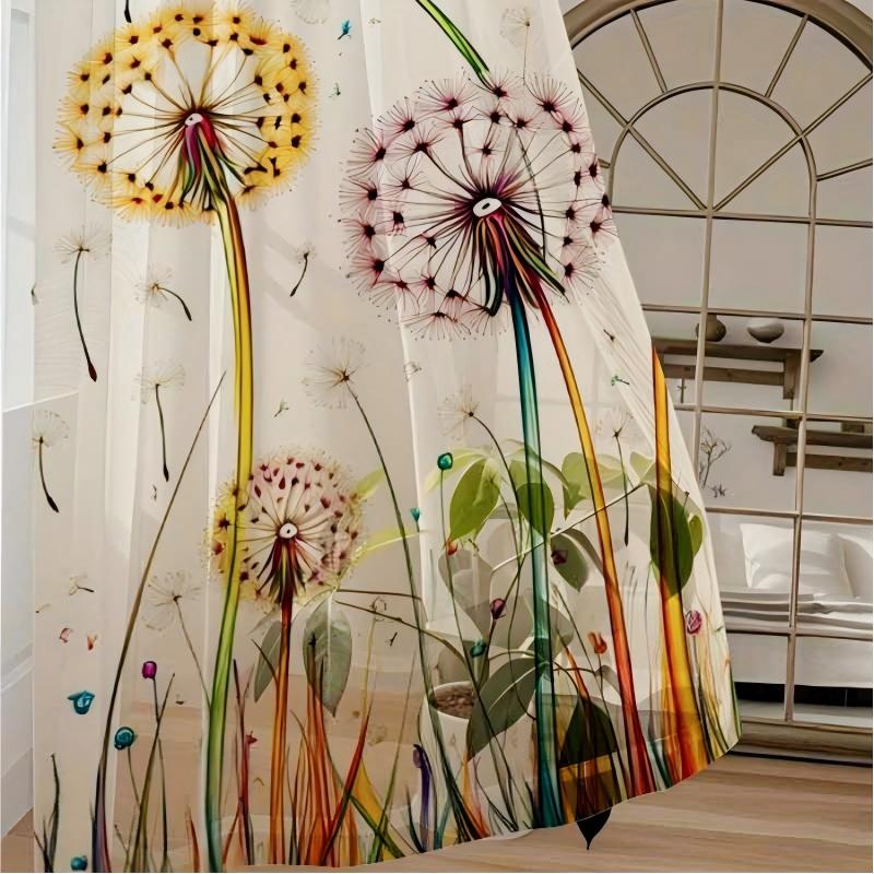 ผ้าม่านโปร่งแสงพิมพ์ลายดิจิทัล - Curtain Sheer Voile บทวิจารณ์และราคา