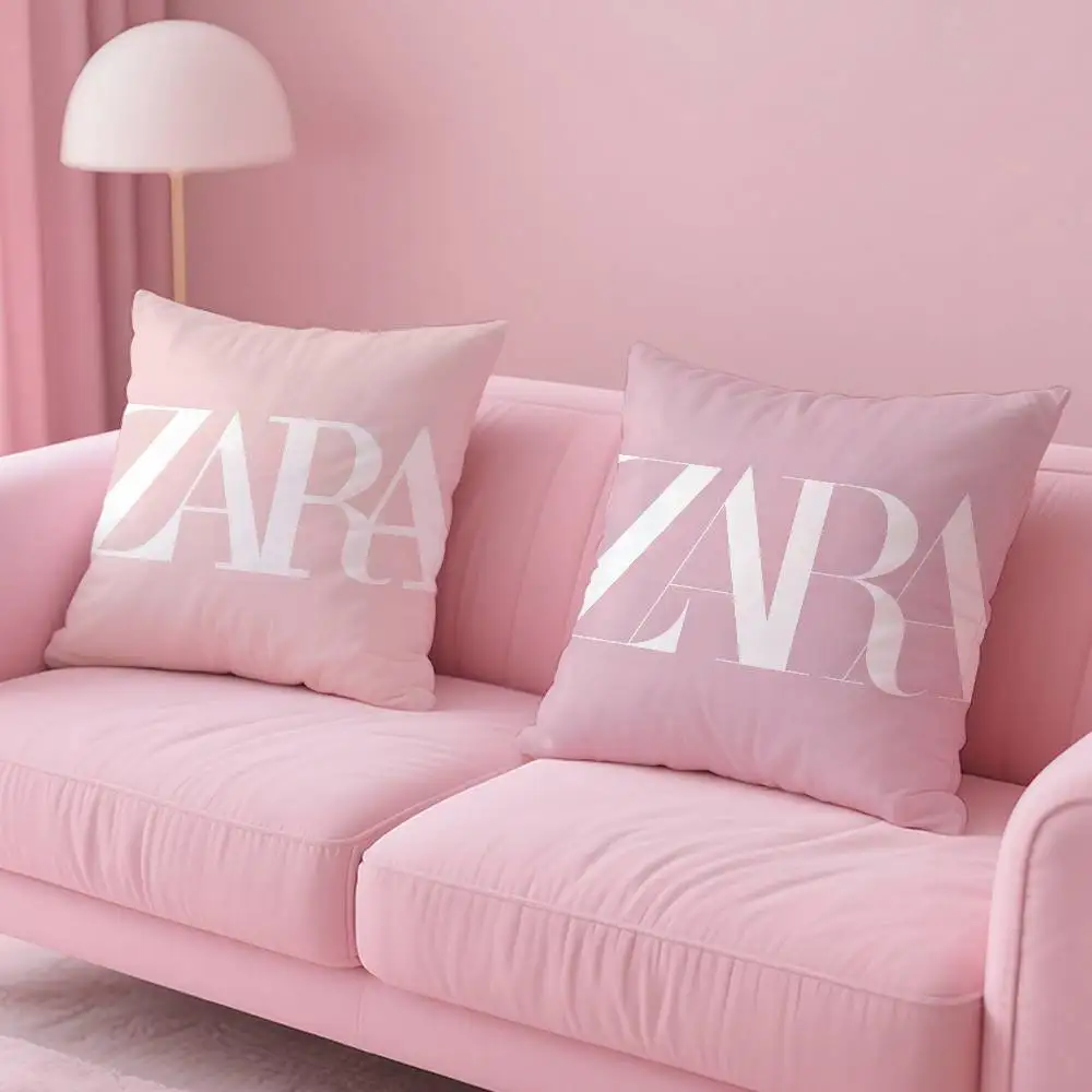 Z-ZARA ปลอกหมอนลายแบรนด์ทันสมั - Zara Home Textiles บทวิจารณ์และราคา