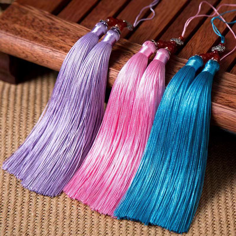 พู่ห้อยสองชั้นขนาด 15 ซม. 1/2  - Home Textiles Suppliers บทวิจารณ์และราคา