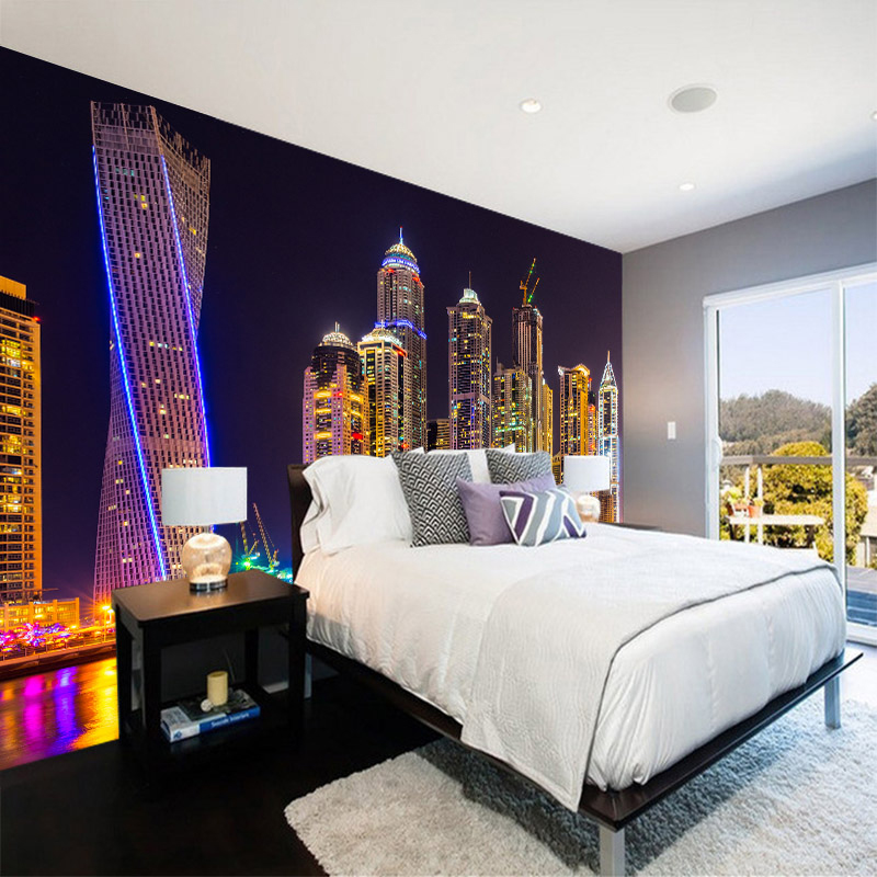 วอลเปเปอร์ติดผนังภาพถ่าย 3 มิต - Home Textiles City บทวิจารณ์และราคา