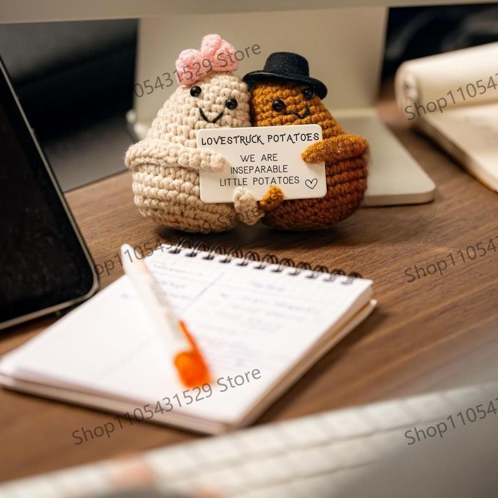 ตุ๊กตาถักโครเชต์แฮนด์เมดน่ารัก - Home Textiles France บทวิจารณ์และราคา