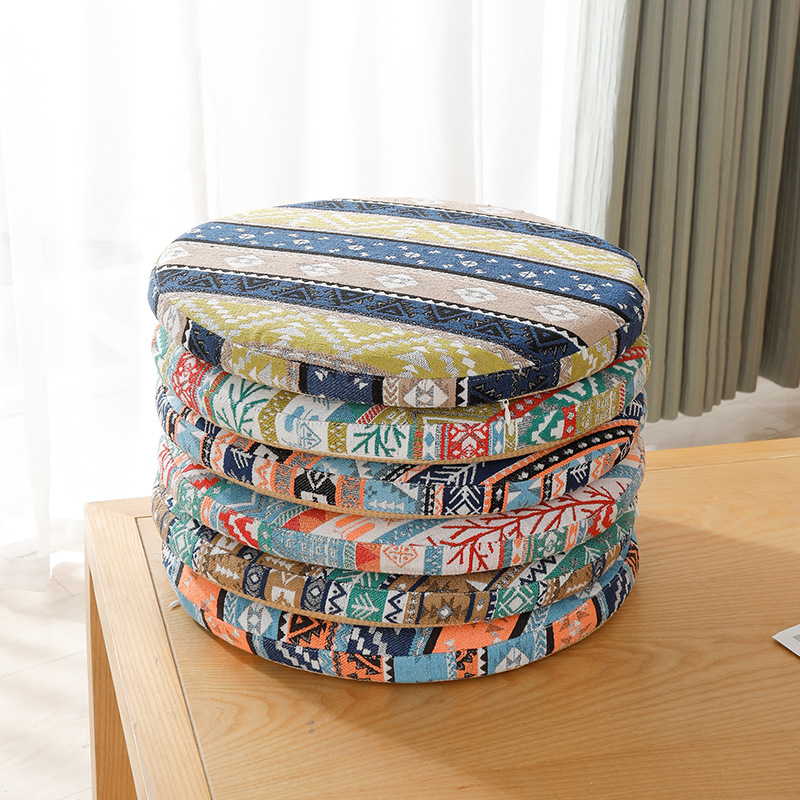 เบาะรองนั่งทรงกลมหนา 4.5 ซม. ท - Floor Cushion Pouf บทวิจารณ์และราคา