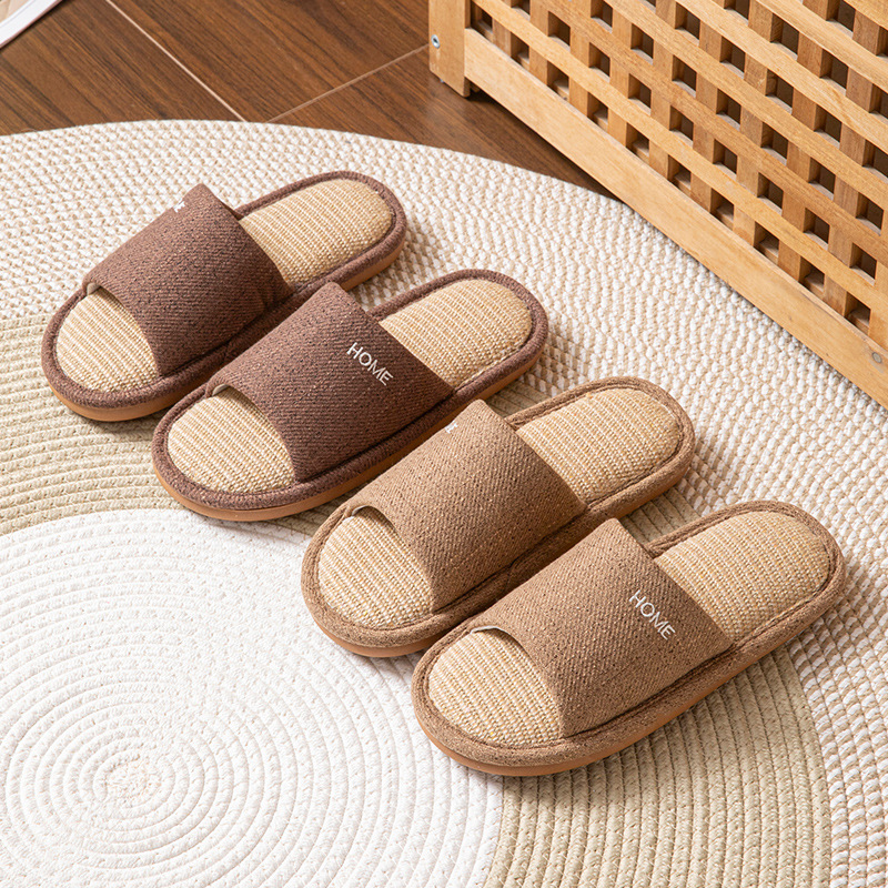 รองเท้าแตะผ้าลินินสำหรับผู้หญิ - Textiles For Home บทวิจารณ์และราคา