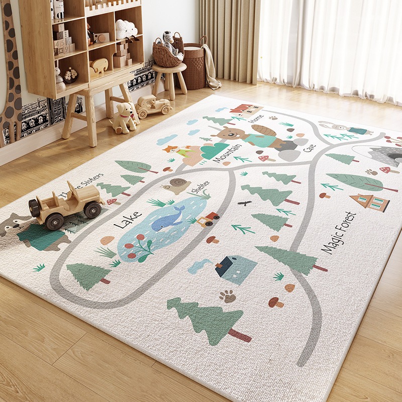 พรมเพื่อการศึกษาสำหรับเด็ก คอล - Home Textiles City บทวิจารณ์และราคา