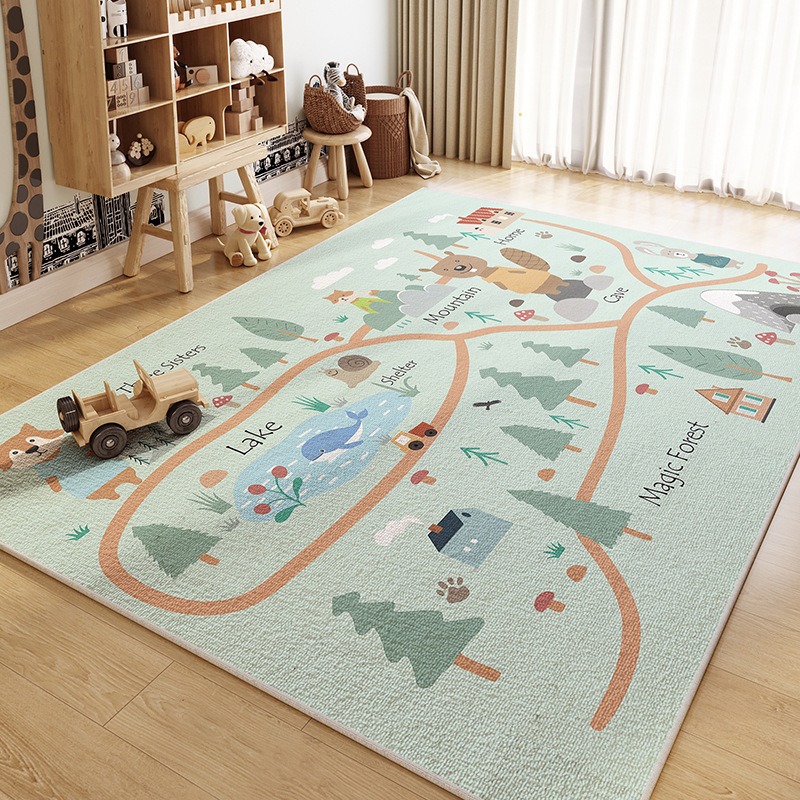 พรมเพื่อการศึกษาสำหรับเด็ก คอล - Home Textiles City บทวิจารณ์และราคา