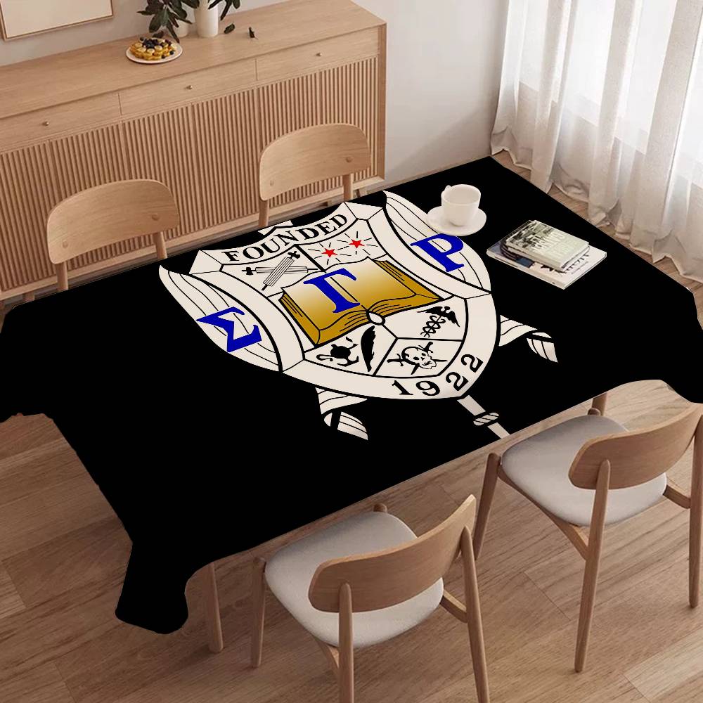 ผ้าปูโต๊ะโลโก้ Sigma Gamma Rho - Home Textiles Today Logo บทวิจารณ์และราคา