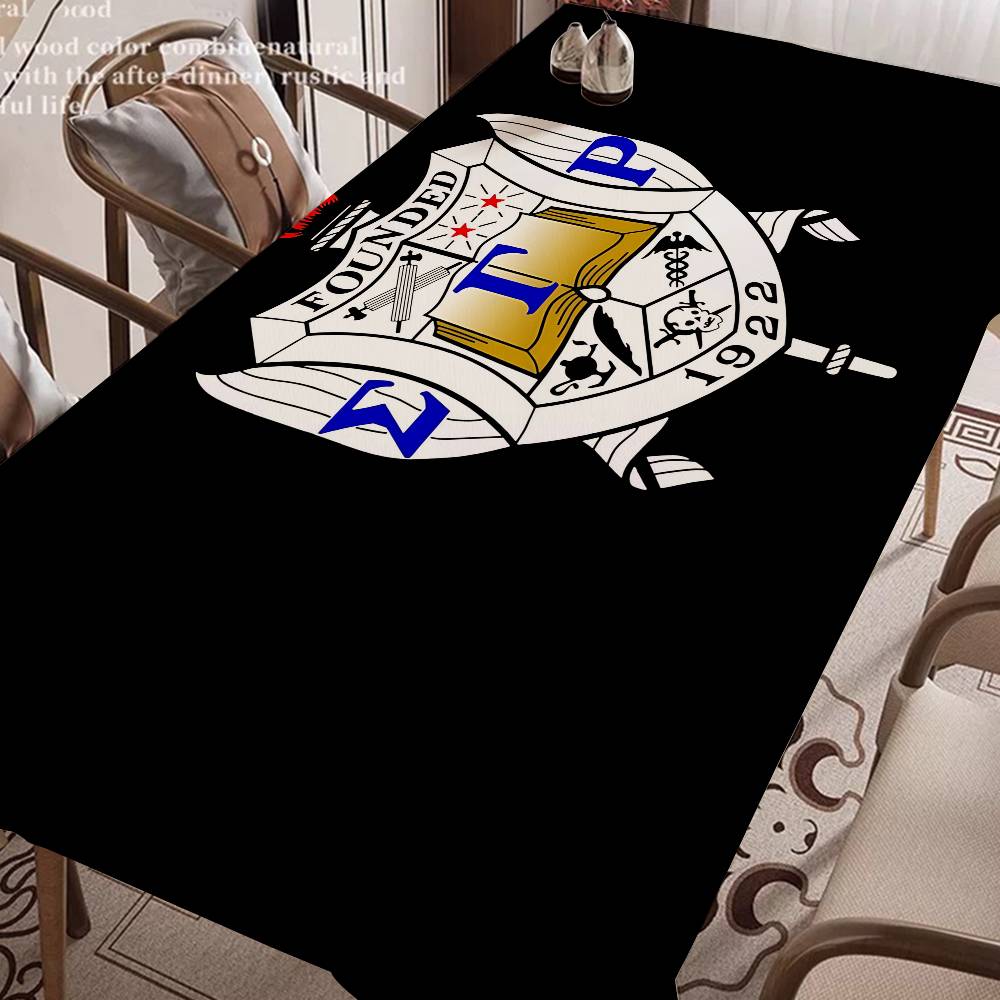 ผ้าปูโต๊ะโลโก้ Sigma Gamma Rho - Home Textiles Today Logo บทวิจารณ์และราคา
