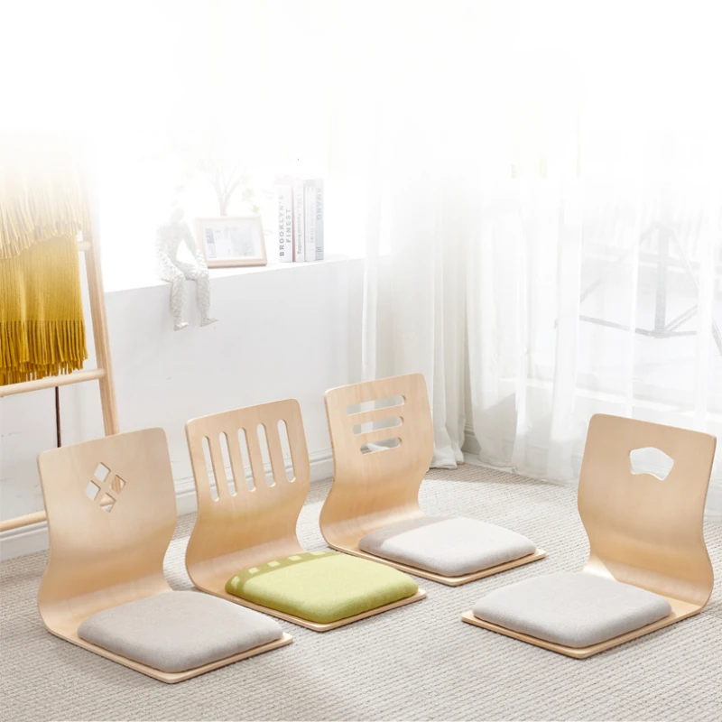 ญี่ปุ่นเก้าอี้ออกแบบห้องนั่งเล - Floor Cushion Pouf บทวิจารณ์และราคา