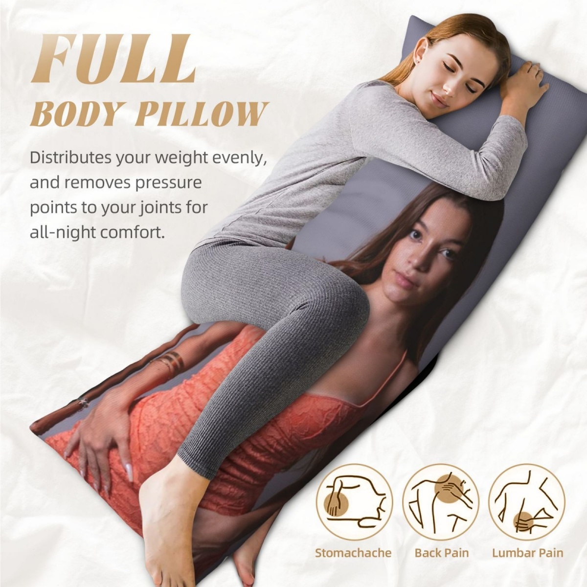 ปลอกหมอนอิงลายภาพถ่ายสั่งทำพิเ - Textiles For Home บทวิจารณ์และราคา