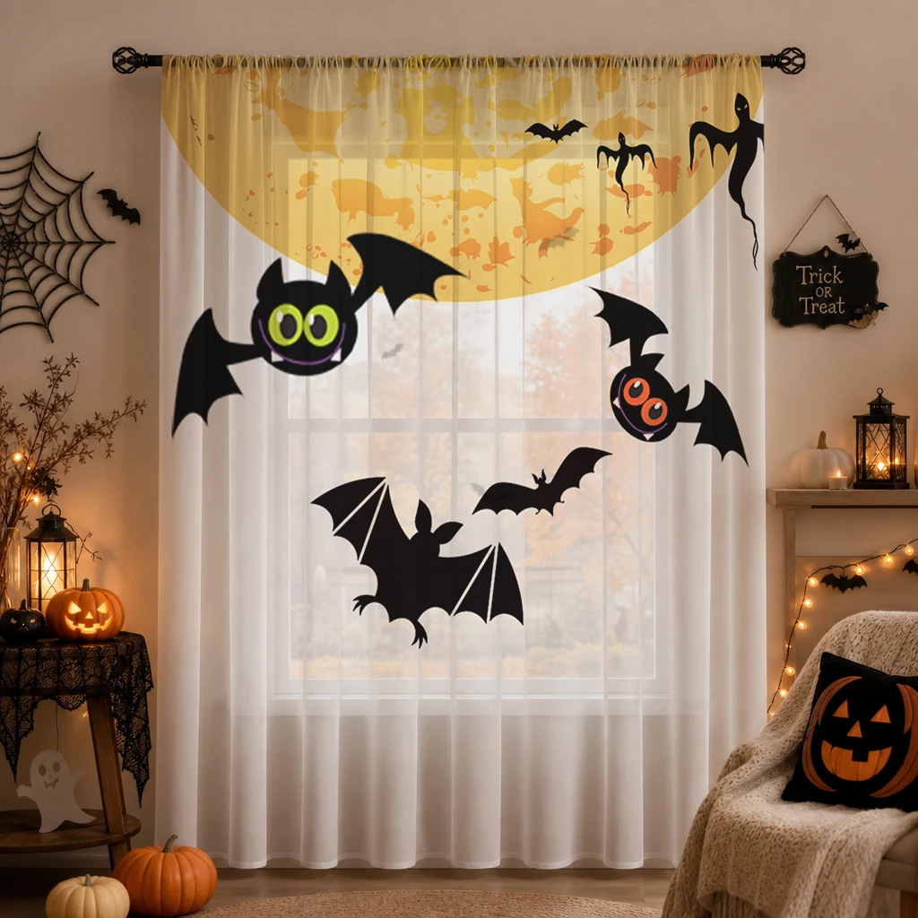 ผ้าม่านโปร่งไล่เฉดสีสำหรับวันฮ - Curtain Sheer Voile บทวิจารณ์และราคา