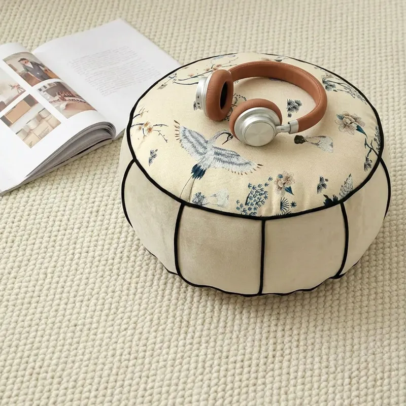 เบาะนั่งทรงกลมสไตล์จีนสำหรับพื - Floor Cushion Pouf บทวิจารณ์และราคา