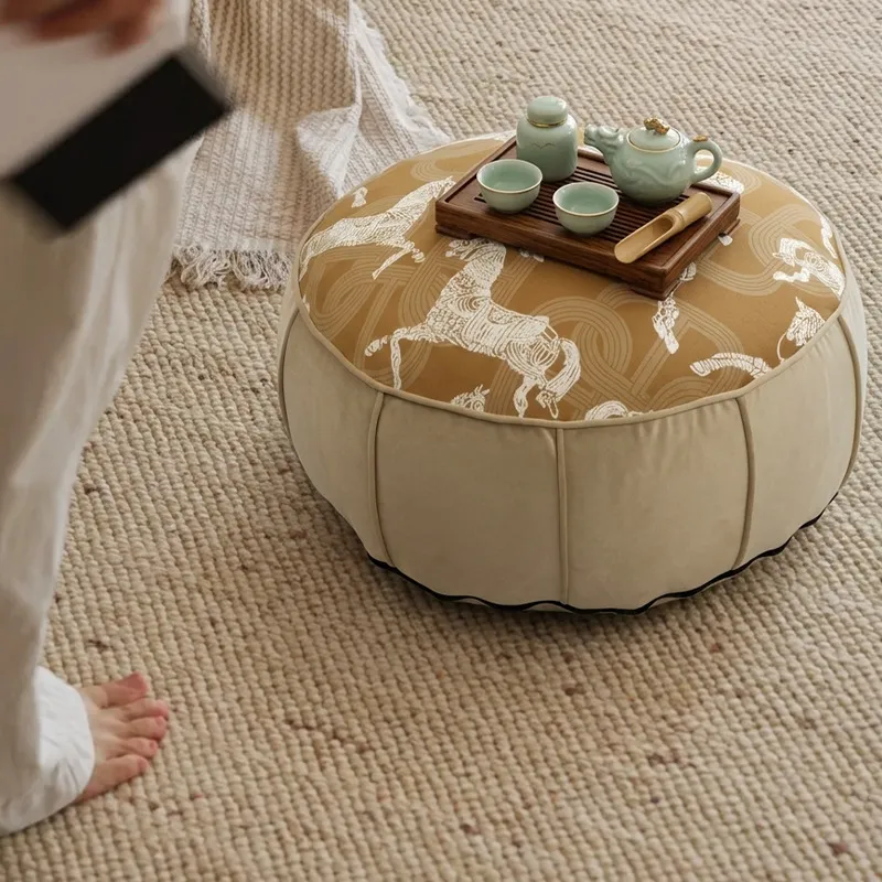 เบาะนั่งทรงกลมสไตล์จีนสำหรับพื - Floor Cushion Pouf บทวิจารณ์และราคา