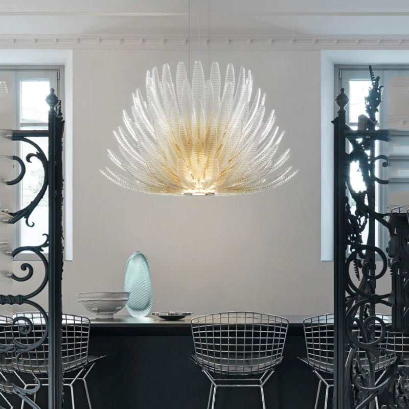 โคมไฟระย้าคริสตัล LED สไตล์ฝรั - Home Textiles France บทวิจารณ์และราคา